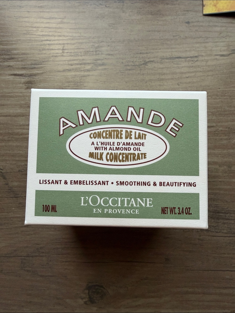 New L’Occitane Amande Milk Concentrate